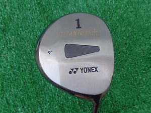 Yonex Titanium Plus 290 cc Driver 9 Degree Graphite Stiff Flex Shaft Pendulum RH