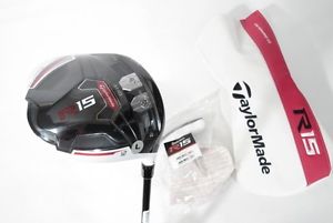 -New- LADIES TAYLORMADE R15 WHITE 14* DEGREE DRIVER w/ Headcover & Tool