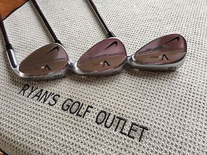 ••NIKE VR PRO WEDGE SET 52.10 56.14 60.06 XEX GROOVES DYNAMIC GOLD S400 SHAFTS••