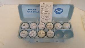Autograph Collection Golf Balls Arnold Palmer Gary Player 76 Balls