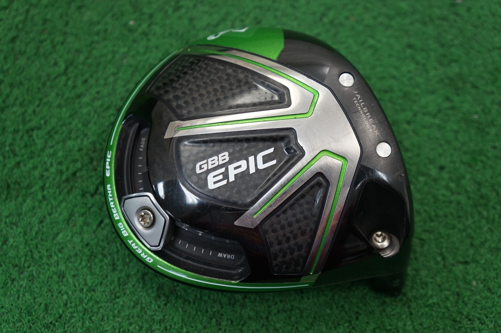 CALLAWAY GREAT BIG BERTHA EPIC 9* DRIVER HEAD ONLY GOOD CONDITION 618966 image 1