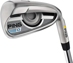 **NEW/MINT PING G SERIES IRONS / 4-UW (8 Clubs!) / STIFF FLEX AWT 2.0 STEEL**
