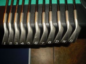 Vintage PING EYE Black Dot 1-SW 1,2,3,4,5,6,7,8,9,PW,SW RH ZZ LITE Golf Clubs