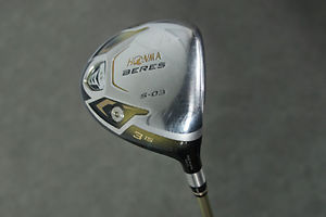 (USED) Honma BERES S-03 Fairway Wood 3W with R-Flex ARMRQ8 49 2 Stars Shaft
