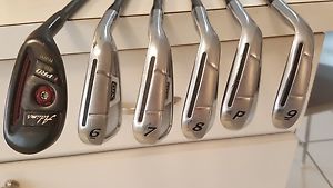 Adams XTD forget irons set 6-PW with Hybrid #5 26* All w/stiff Graphite shaft