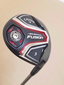 2017 Callaway Fusion 3 Wood Recoil F4 Stiff Flex NEAR PERFECT w/ FREE SHIP!