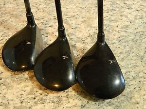 XXIO FAIRWAY WOOD 3W,5W AND 7 WOOD.2004 MODEL.MP-300.REGULAR FLEX