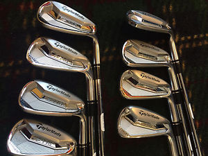 2017 TaylorMade P770 Irons 3-PW KBS TOUR FLIGHTED 130 X-STIFF MINT!!!
