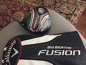 2017 Callaway big bertha FUSION Driver 10.5 Loft, Regular flex, lightly used