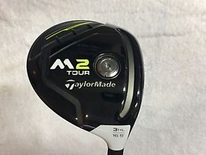 2017 Taylormade M2 Tour 3 Wood HL 16.5. Fujikura Pro Tour Spec 73, Mint!