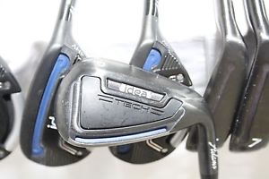 Used Adams Golf Idea Tech Hybrid Irons Iron Set RH 3-PW Graphite Fubuki R-Flex
