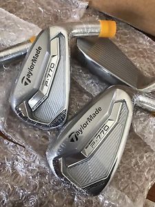 2017 New Taylormade P770 P-770 Iron Heads - Brand new In Plastic