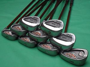 WOMENS / TEENAGERS PING i10 IRONS IRON SET 5-PW + 52,56,60 WEDGES – TFC 129 REG