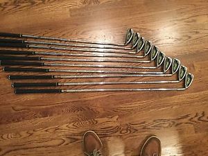 Used golf clubs Ping G 15 Driver Plus Rapture irons and hybrid