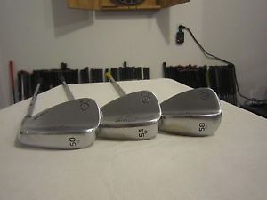 Titleist Vokey SM5 Tour Chrome Wedge Set SM-5 - 50* - 54* - 58* - Steel