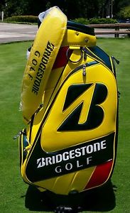 *Brand New* 2015 Bridgestone Limited Masters Edition staff bag w/ rain hood