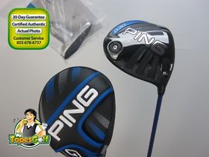2015 PING G30 Driver 9 deg TFC 419 SR Soft Regular flex Headcover Wrench 17610