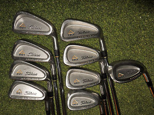 GREAT TITLEIST GOLF CLUBS DCI OVERSIZE + IRONS 3-PW WITH BONUS  REGULAR FLEX