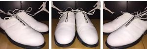 Air Jordan Par 23 Golf Shoes Size 10.5 White Free Ship Today Only