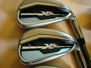 Womens 2015 Callaway Xr Irons 6-PW,AW Project X 4.0 Ladies Flex RH VGC
