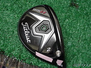 Very Nice Tour Issue Titleist 915 H 915H 18 degree 2 Hybrid Head & Screw