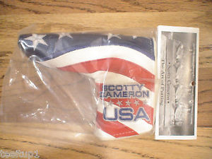 2011 SCOTTY CAMERON USA U.S. US OPEN PUTTER FLAG HEADCOVER RORY MCILROY NEW RARE