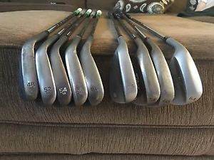 9 Left Handed Titleist Vokey SM4 and SM5 wedges