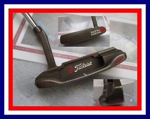 009 Protoype tour dot Tiger heel Bomb Circle T Scotty Cameron Newport 340 Deluxe