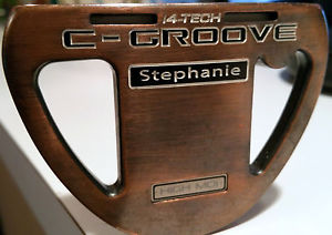 YES! i4-TECH STEPHANIE C-GROOVE PUTTER 34 ½, WITH HEADCOVER.