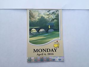 1 MASTERS PRACTICE ROUND TICKET FOR MONDAY APRIL 4, 2016 AUGUSTA