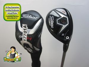 2015 Titleist 915H 5 Hybrid 27 deg Diamana 60 Lite Senior Flex Headcover 17701A
