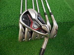 USED RH NIKE VRS 5-GW IRON SET KBS TOUR STIFF FLEX STEEL RH