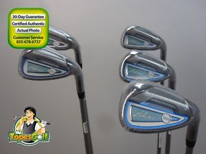 2015 Adams Blue Iron Set 6-P SlimTech Aldila 45g Graphite Ladies Flex NEW 18427