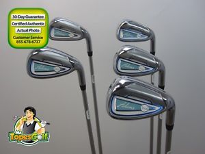 2015 Adams Blue Iron Set 6-P SlimTech Aldila 45g Graphite Ladies Flex 16902A