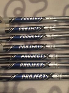 **Spine Aligned** Project X 6.5 Iron Shafts 4-PW 0.355 Taper Tips