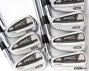 2010 TITLEIST AP2 FORGED 710 IRONS 4-PW STEEL NS PRO 105T REGULAR FLEX #C4774