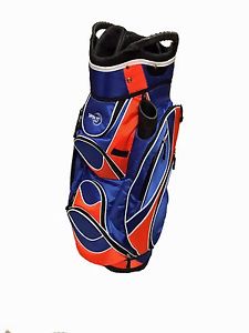"Easy Play" Golf Cart Bag, Blue/Orange - Denver Broncos / NY Mets