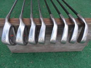 ***ORIGINAL PING EYE ORANGE DOT IRON SET 4 - SW GRAPHITE