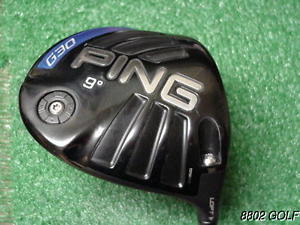 Very Nice Ping G30 9 degree Driver TFC 419 Graphite Stiff