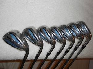 Damen Nike Slingshot OSS (breite Sohle) Eisensatz 5-PW+SW, Lady-Flex, RH *TOP*