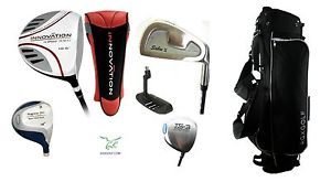 AGXGOLF CADET (-1.0) MENS EXEC GOLF CLUB SET DRIVER+WOODS+IRONS+STAND BAG+PUTTER