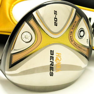 h14 Honma Beres S-02 Driver Loft-10 ARMRQ6 UD-49 Stiff Men Right Graphite 2 Star