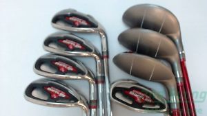 Cobra 2012 Baffler Combo Iron Set 4H 5H 6H 7-PW GW Steel Stiff Right 38.5 in
