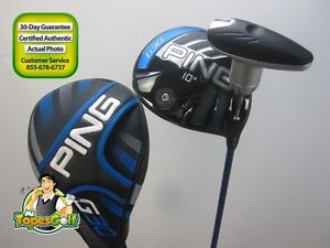 2015 PING G30 SF Tec Driver 10 degree TFC 419 Stiff Flex Headcover Tool 18696A