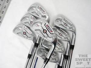 *MINT* Adams Golf XTD A Tour 4-PW, GW Wedge Iron Set Steel Stiff Right Hand