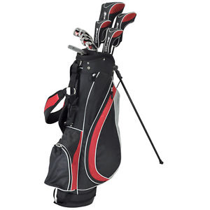 -1 INCH ORLIMAR SENIOR GRAPHITE COMPLETE GOLF SET w/DRIVER+3 WD+HYBRIDS+6-PW+BAG