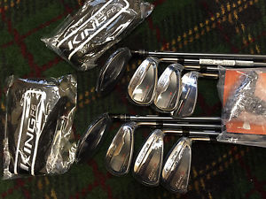 NEW!!! 2016 COBRA F6 COMBO IRON SET 3/4H, 4/5H, 6-GW GRAPHITE SENIOR FLEX!!
