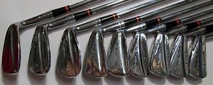 1962 Wilson Staff Irons 2 thru PW Dynamic Gold X-100 shaft Dynapower Fluid Feel