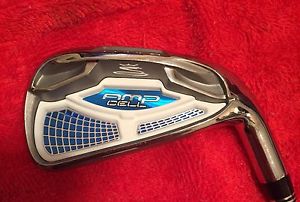 Cobra AMP Cell Iron Set Blue 4-GW Stiff Right-H Steel Golf Clubs #1415