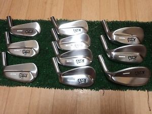 *NEW - HEADS ONLY* KZG SATIN FORGED BLADES 3-P,A,S (10pc) Iron Set Golf Clubs